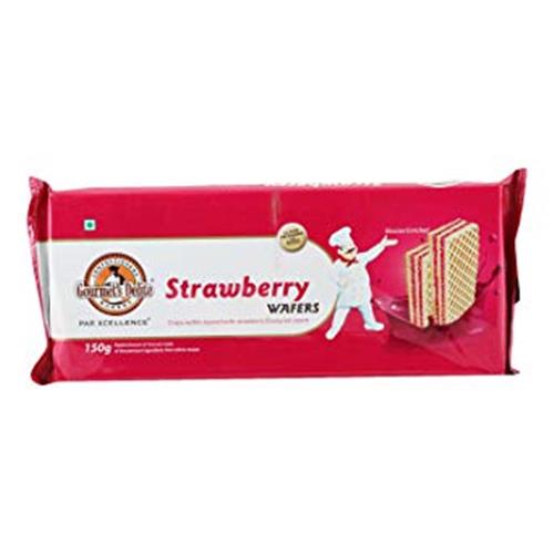 GD STRAWBERRY WAFERS 75g